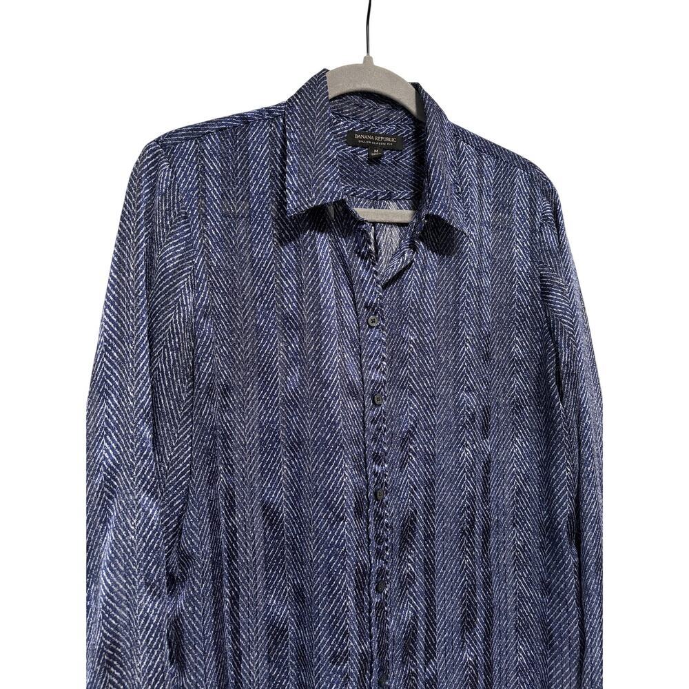 Banana Republic Dillon Classic Fit Button Down Shirt M - Picture 3 of 9
